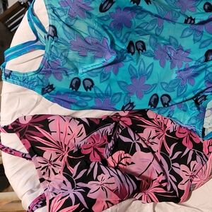 Women's Speedo Swimsuit Bundle, 2 swimsuits, size 14 or Xl